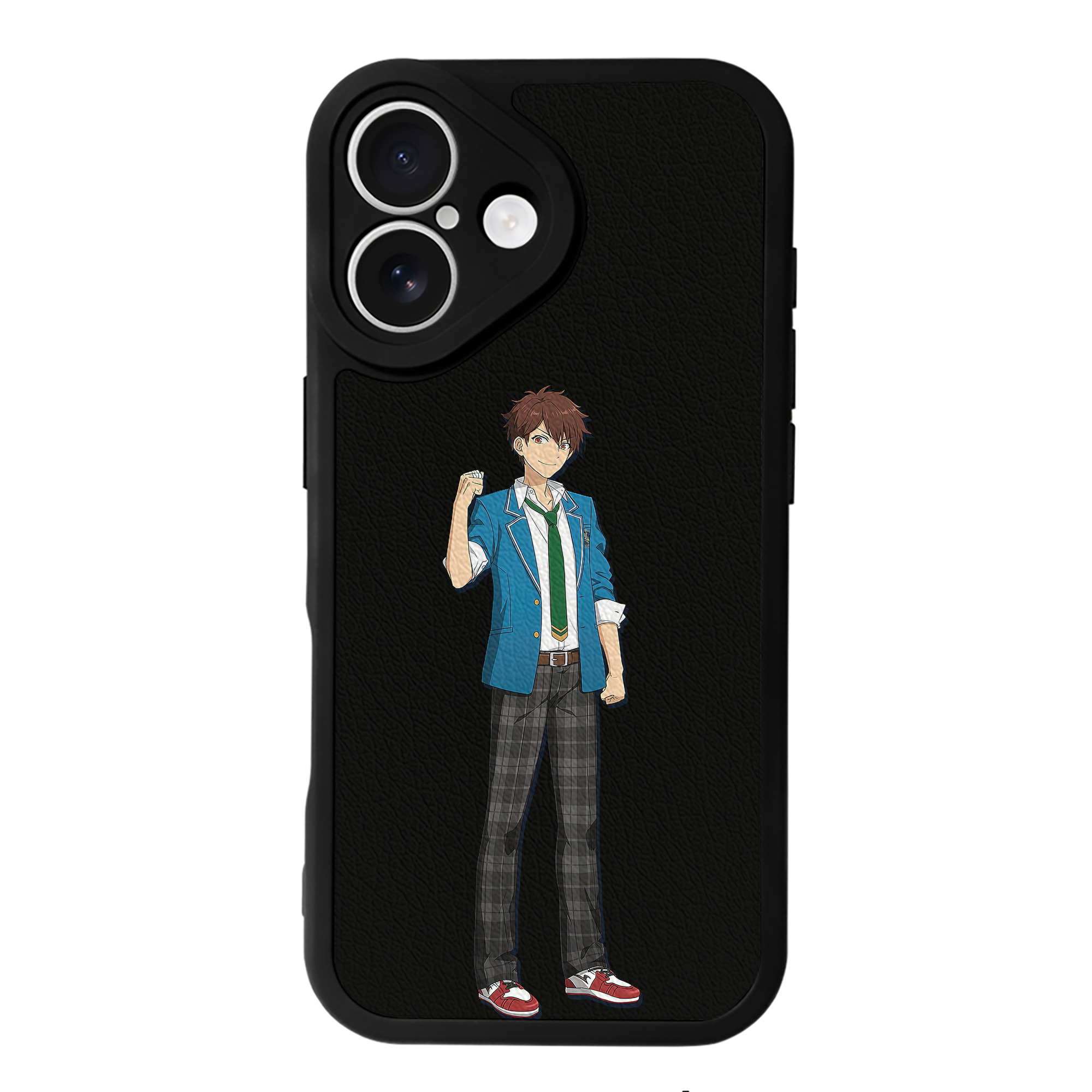 （画像用） あんさんぶるスターズ! Ensemble Stars 【iPhone 16シリーズ対応】シリコンスマホケース（レザー調） 材質：シリコン